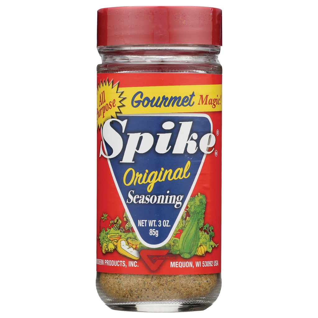 MPR001 | Spike Original Seasoning glass jar with red label, net wt 3 oz - Thumbnail