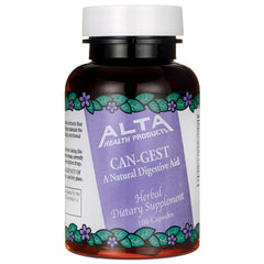 AH016 | Alta Health Products CAN-GEST natural digestive aid herbal dietary supplement, 100 capsules