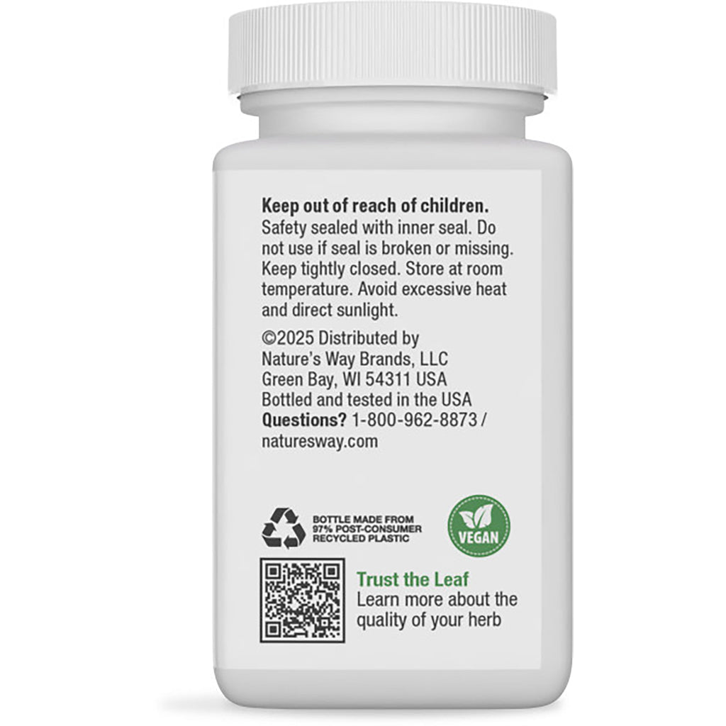 NW630 | Back label of supplement bottle showing Immune Support heading, warnings, barcode and lot info - Thumbnail