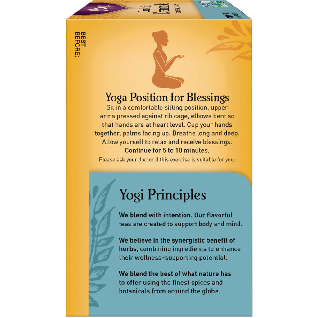 AHW026 | Product infographic with Yoga Position for Blessings instructions and Yogi Principles text - Thumbnail