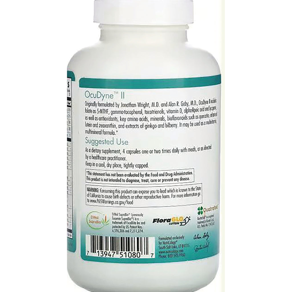 NCL020 | back label showing Suggested Use, warnings, and barcode on white supplement bottle - Thumbnail