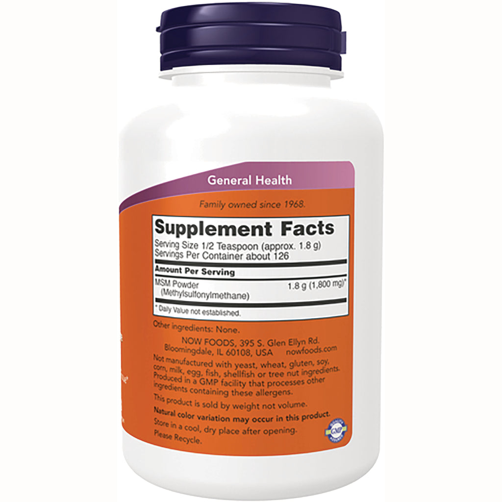 NWF1057 | Back of white supplement bottle showing Supplement Facts panel with serving size and ingredient text - Thumbnail