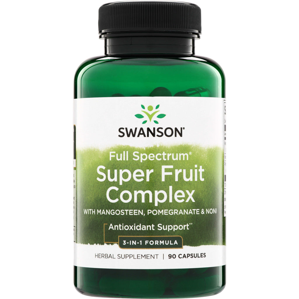 SW1145 | Swanson Full Spectrum Super Fruit Complex, antioxidant support, 3-in-1 formula, 90 capsules - Thumbnail