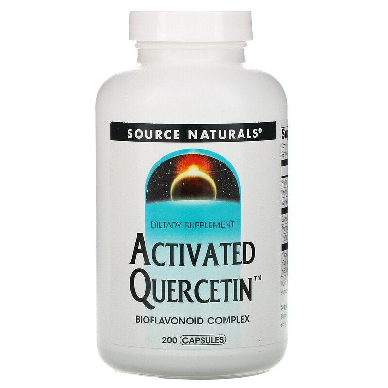 SN833 | Source Naturals Activated Quercetin Bioflavonoid Complex, 200 capsules