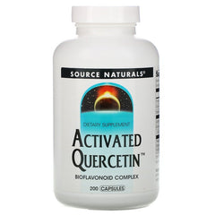 SN833 | Source Naturals Activated Quercetin Bioflavonoid Complex, 200 capsules