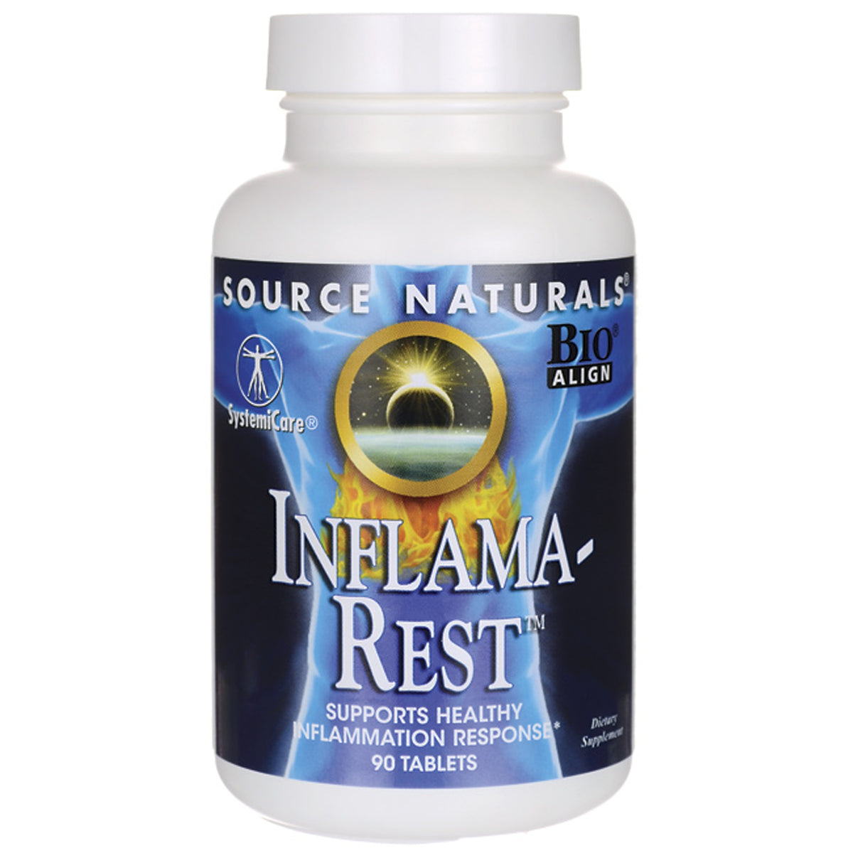 SN837 | Source Naturals Inflama-Rest BioAlign dietary supplement, 90 tablets