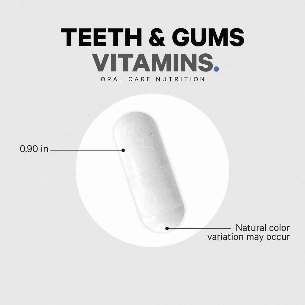CDG031 | Product infographic showing a single white capsule labeled 0.90 in and note Natural color variation may occur - Thumbnail