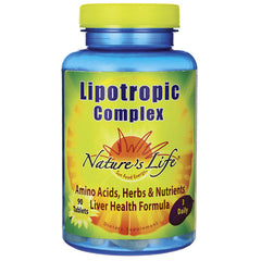 NSL064 | Nature's Life Lipotropic Complex bottle, liver health formula, 90 tablets