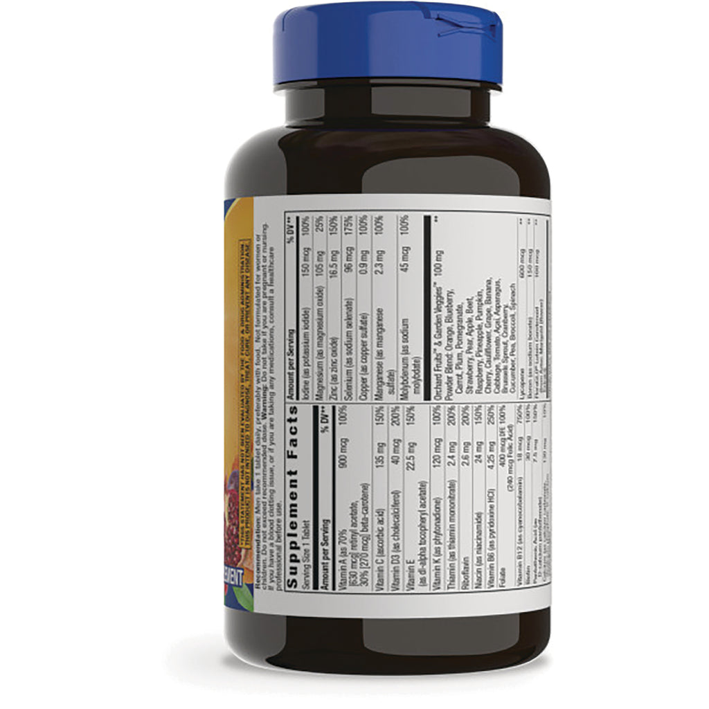NW1045 | back of supplement bottle showing Supplement Facts nutrition and ingredient panel - Thumbnail