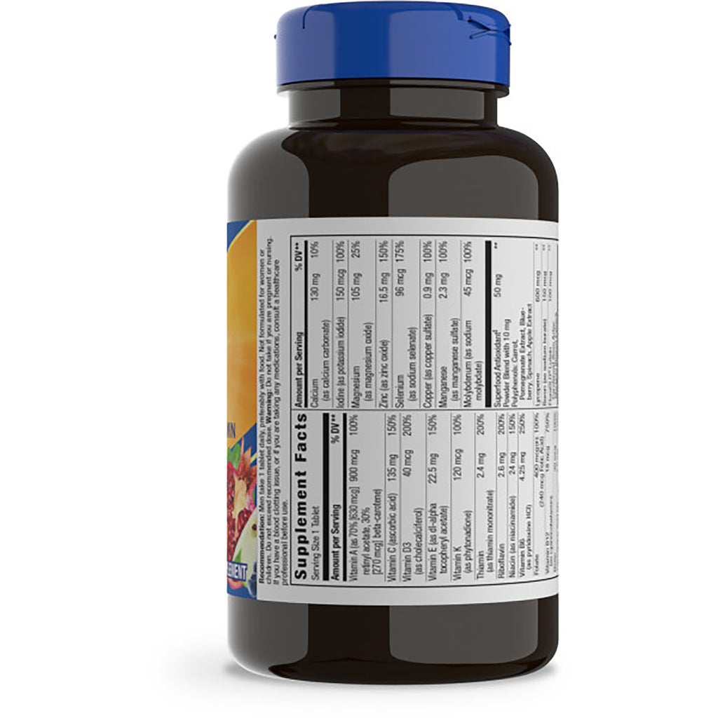NW1045 | back of supplement bottle showing Supplement Facts nutrition and ingredient panel - Thumbnail