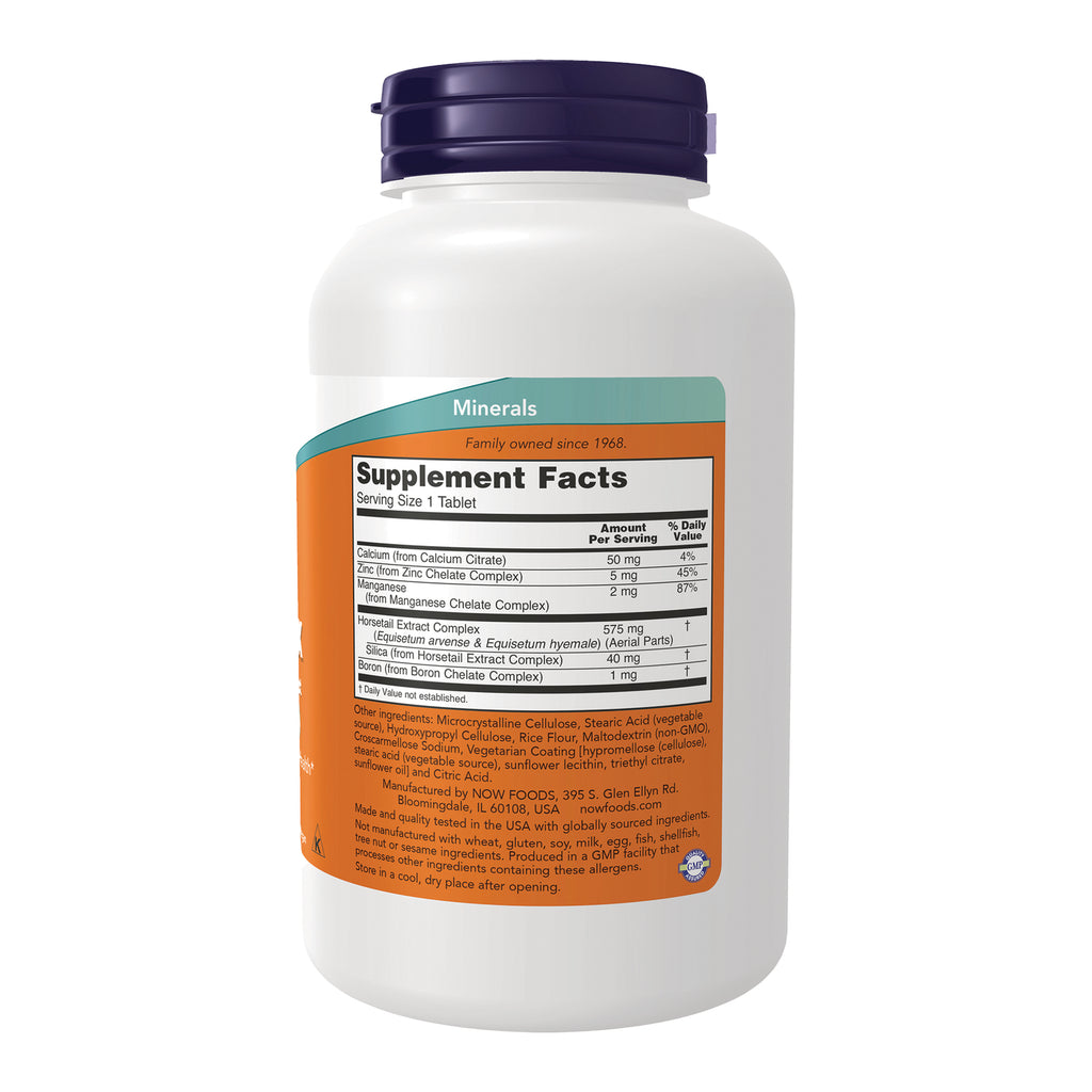 NWF212 | back of white supplement bottle showing Supplement Facts label and ingredient list - Thumbnail