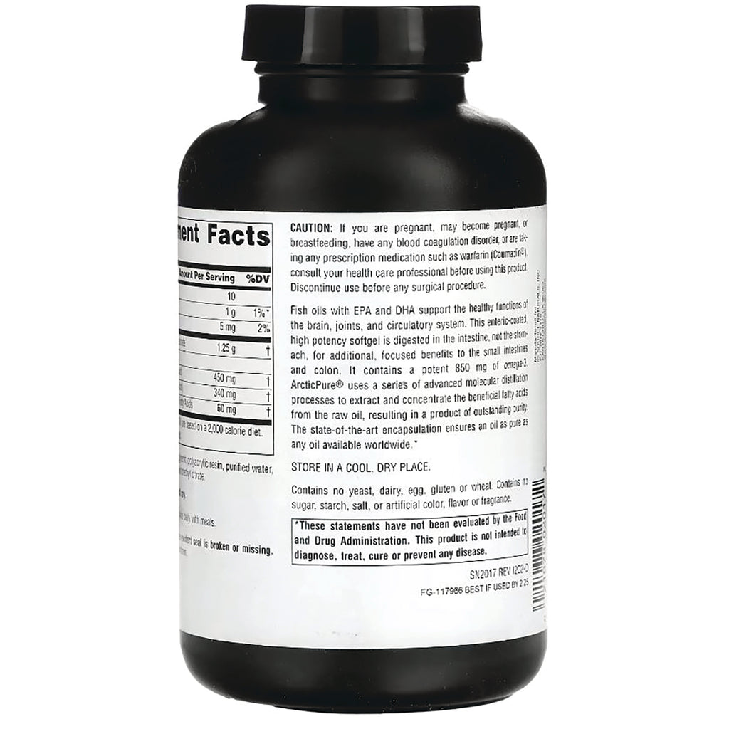 SN379 | Back label with Supplement Facts, cautions, and storage directions - Thumbnail