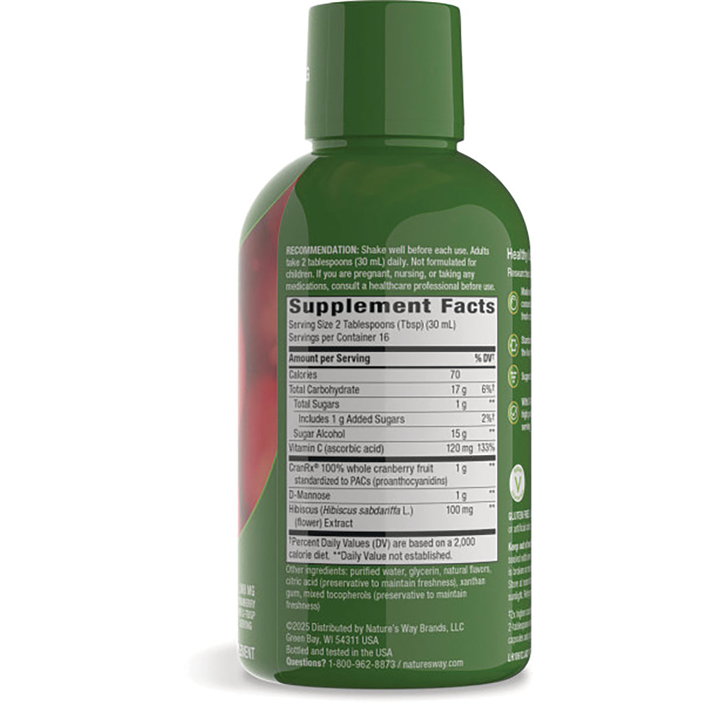 NW878 | Back of green supplement bottle showing Supplement Facts panel and ingredients label - Thumbnail