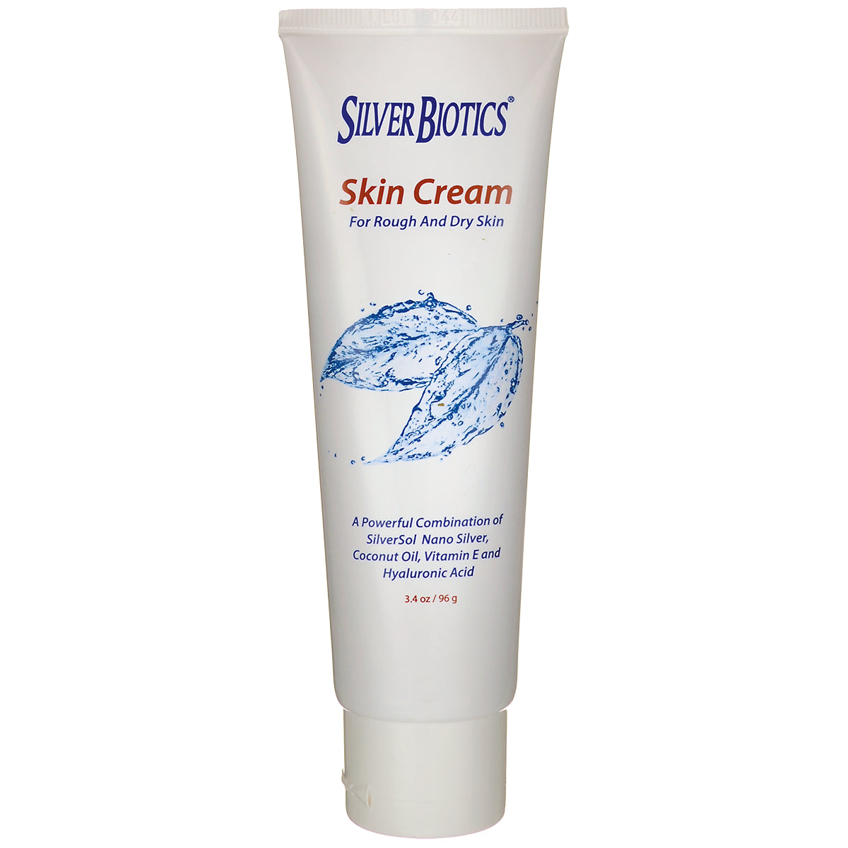 ABL008 | Silver Biotics Skin Cream tube, 3.4 oz, for rough and dry skin