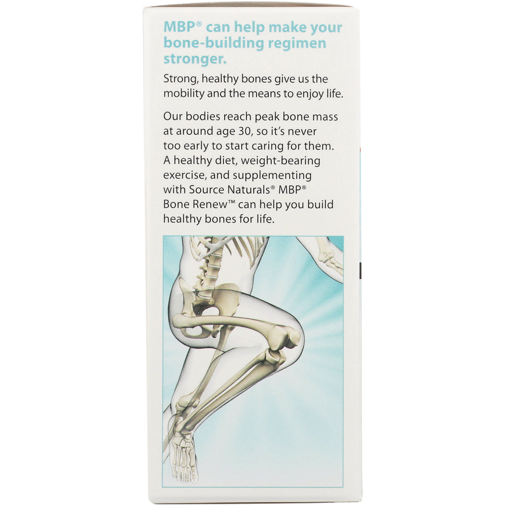SN548 | Side panel: MBP can help make your bone-building regimen stronger with skeleton illustration - Thumbnail