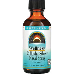 SN754 | Source Naturals Wellness Colloidal Silver Nasal Spray 10 PPM, 2 fl oz
