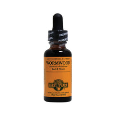 HPH047 | Wormwood liquid herbal extract dropper bottle labeled HERB PHARM 1 Fluid Ounce