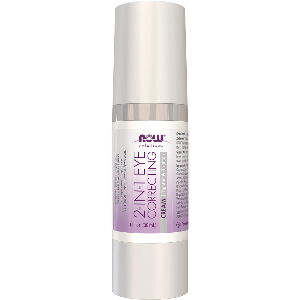 NWF938 | NOW Solutions 2-in-1 Eye Correcting cream pump bottle 1 fl oz - Thumbnail