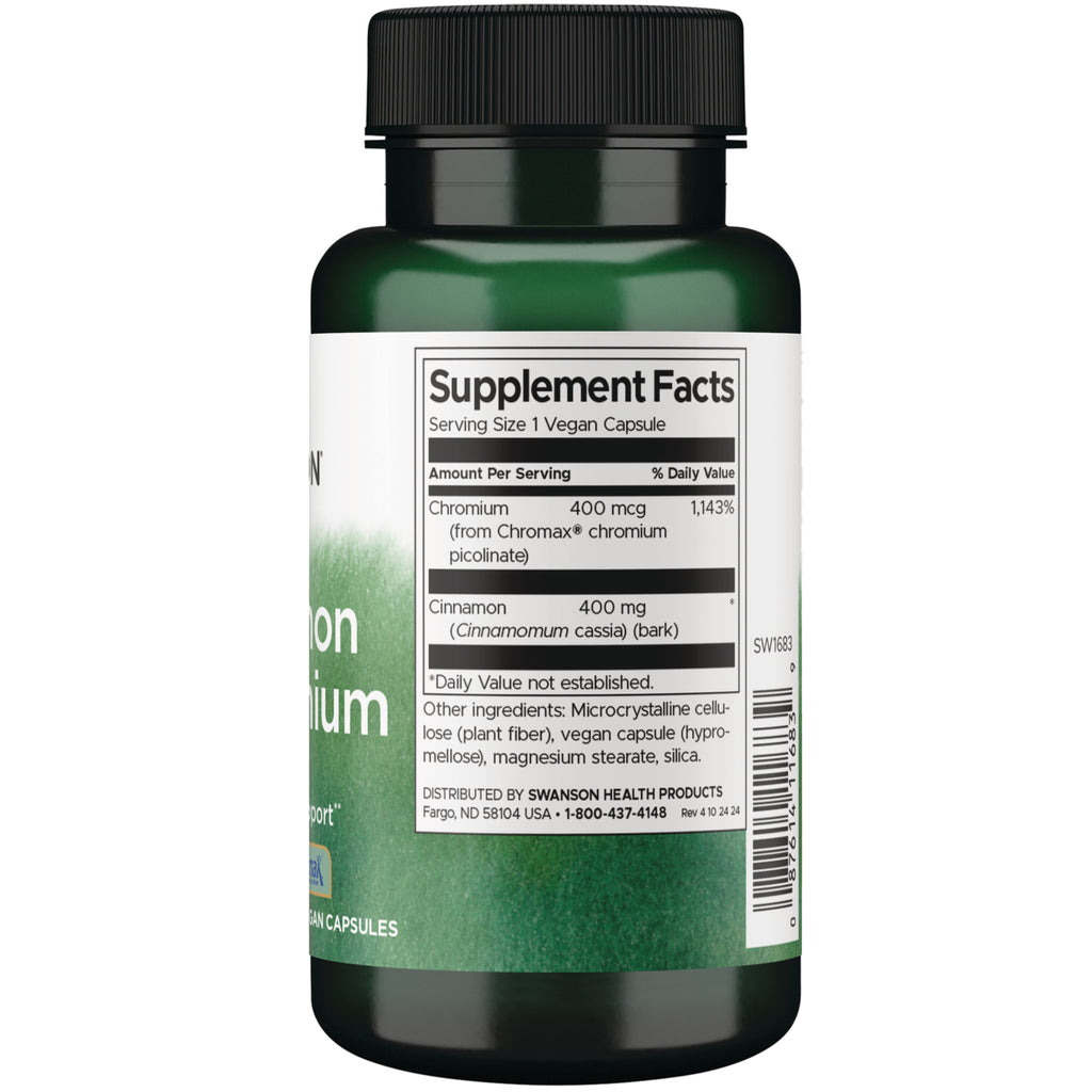 SW1683 | Back label with supplement facts and serving information - Thumbnail