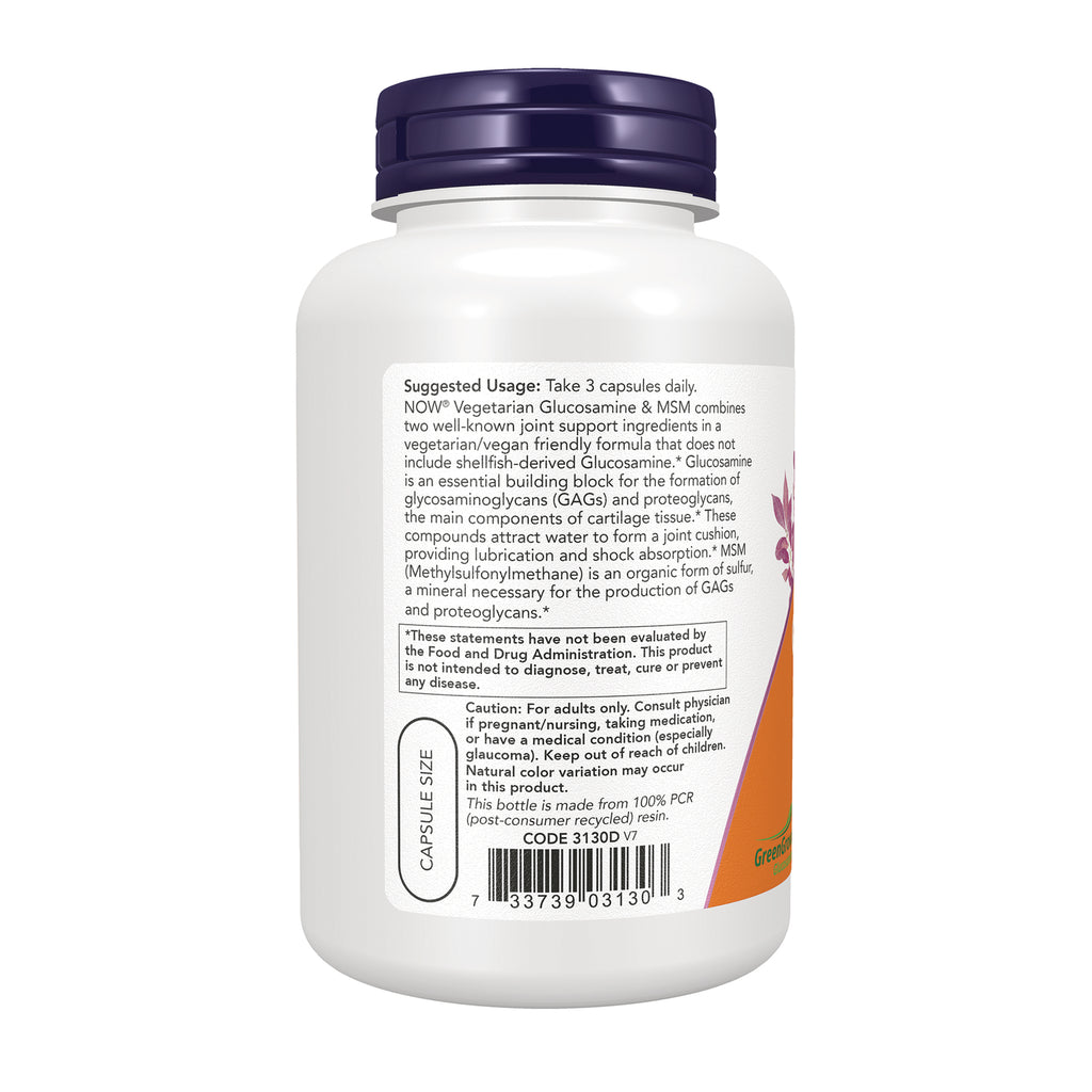 Vegetarian Glucosamine & MSM - Thumbnail
