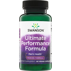 SWP023 | Swanson Ultimate Performance Formula Men's Health Passion Formula, dietary supplement, 60 veggie capsules bottle