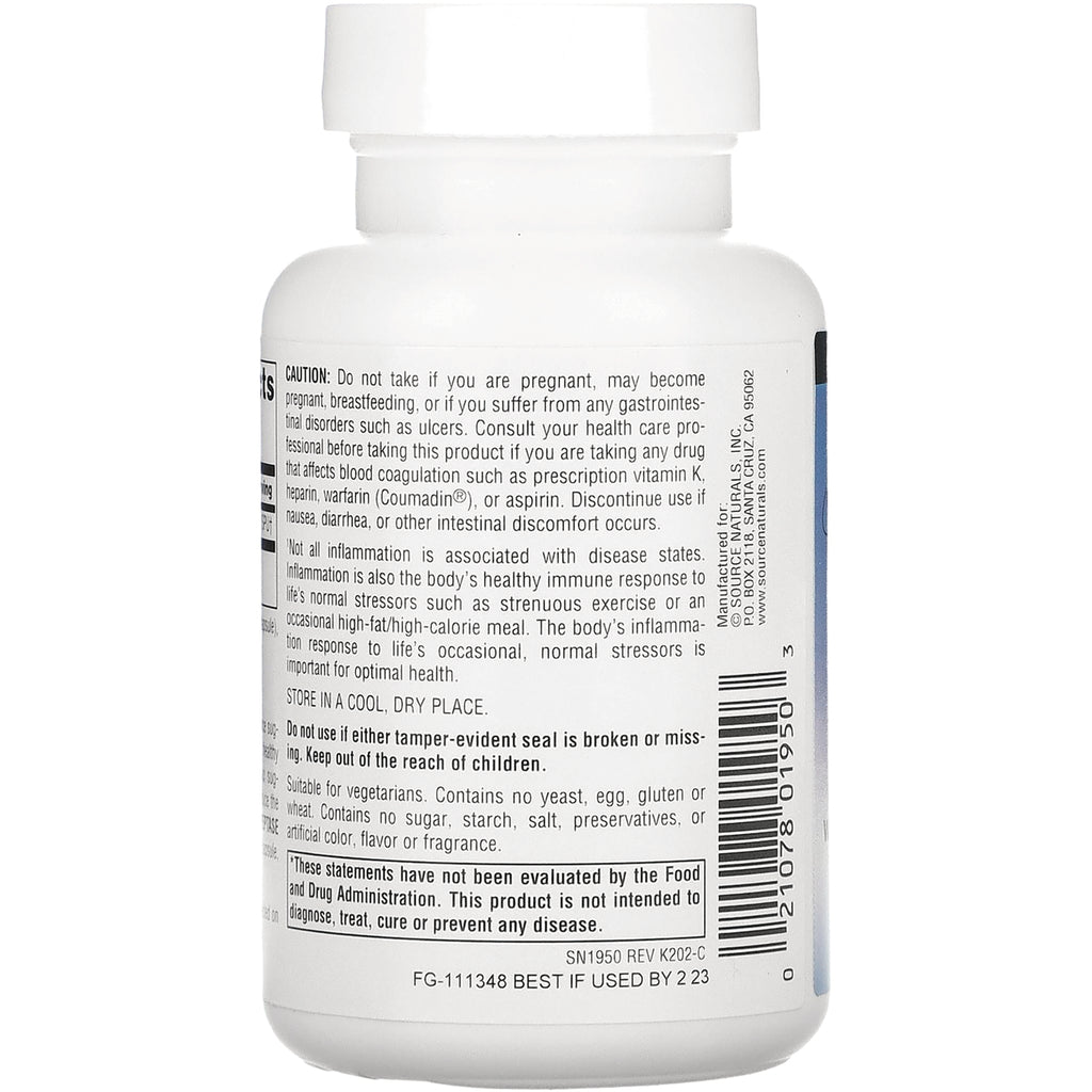 SN167 | Back label with caution, storage directions, FDA statement, and barcode - Thumbnail