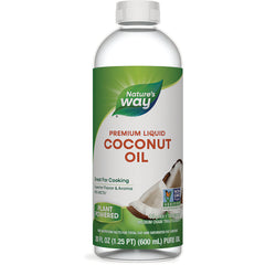 NW848 | Nature's Way premium liquid coconut oil bottle 20 fl oz