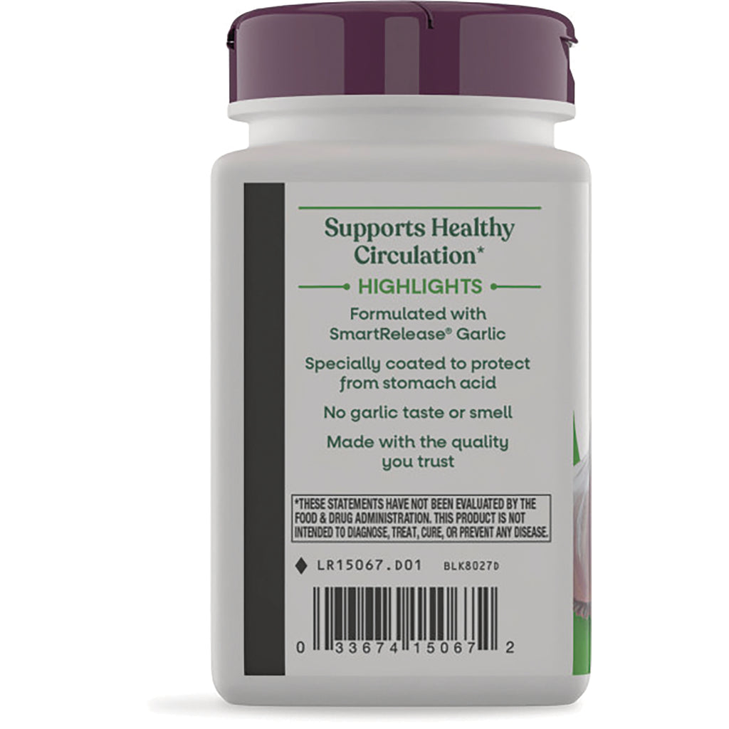 NW731 | back label showing circulation support text, barcode and product information on white bottle with purple cap - Thumbnail
