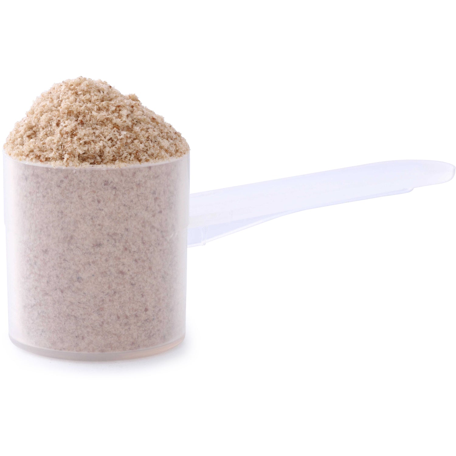 SWF102 | Clear measuring scoop filled with beige powder