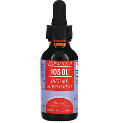 TPC001 | IOSOL iodine dietary supplement dropper bottle, 1 fl oz (30 mL)