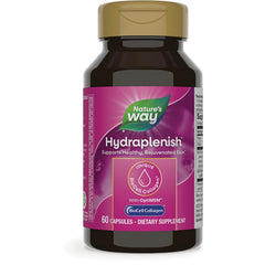 NW625 | Nature's Way Hydraplenish dietary supplement bottle front label showing 60 capsules