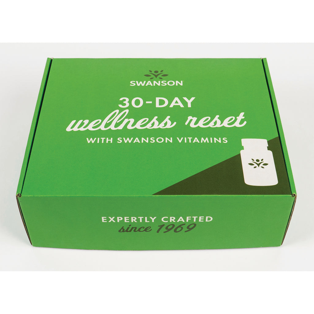 SW1980 | Swanson 30-Day wellness reset box top, with Swanson Vitamins and Expertly Crafted since 1969 - Thumbnail