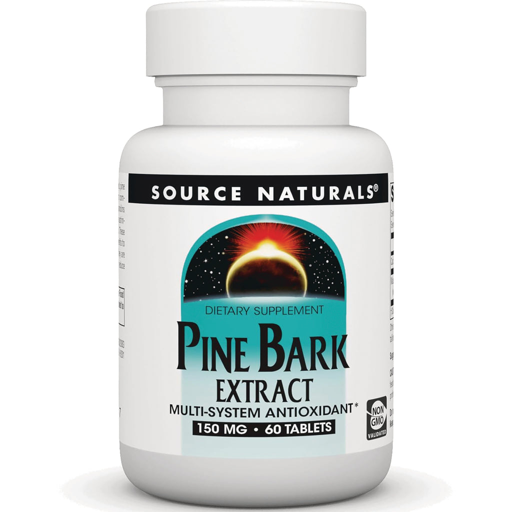 SN516 | Source Naturals Pine Bark Extract dietary supplement, 150 mg, 60 tablets - Thumbnail