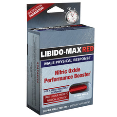 APT020 | Libido-Max Red Male Physical Response nitric oxide performance booster, 30 pro-male tablets