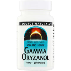 SN293 | Source Naturals Gamma Oryzanol dietary supplement, 60 mg, 200 tablets