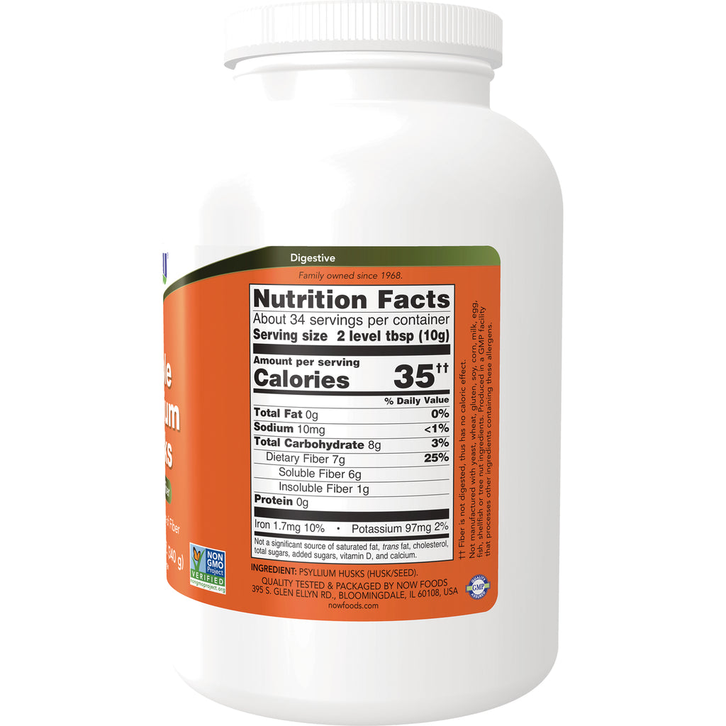 NWF1293 | Back label showing Nutrition Facts panel with serving size 2 level tbsp (10g) and 35 calories - Thumbnail