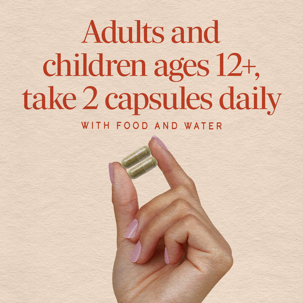 NW561 | Adults and children ages 12+, take 2 capsules daily with food and water - Thumbnail