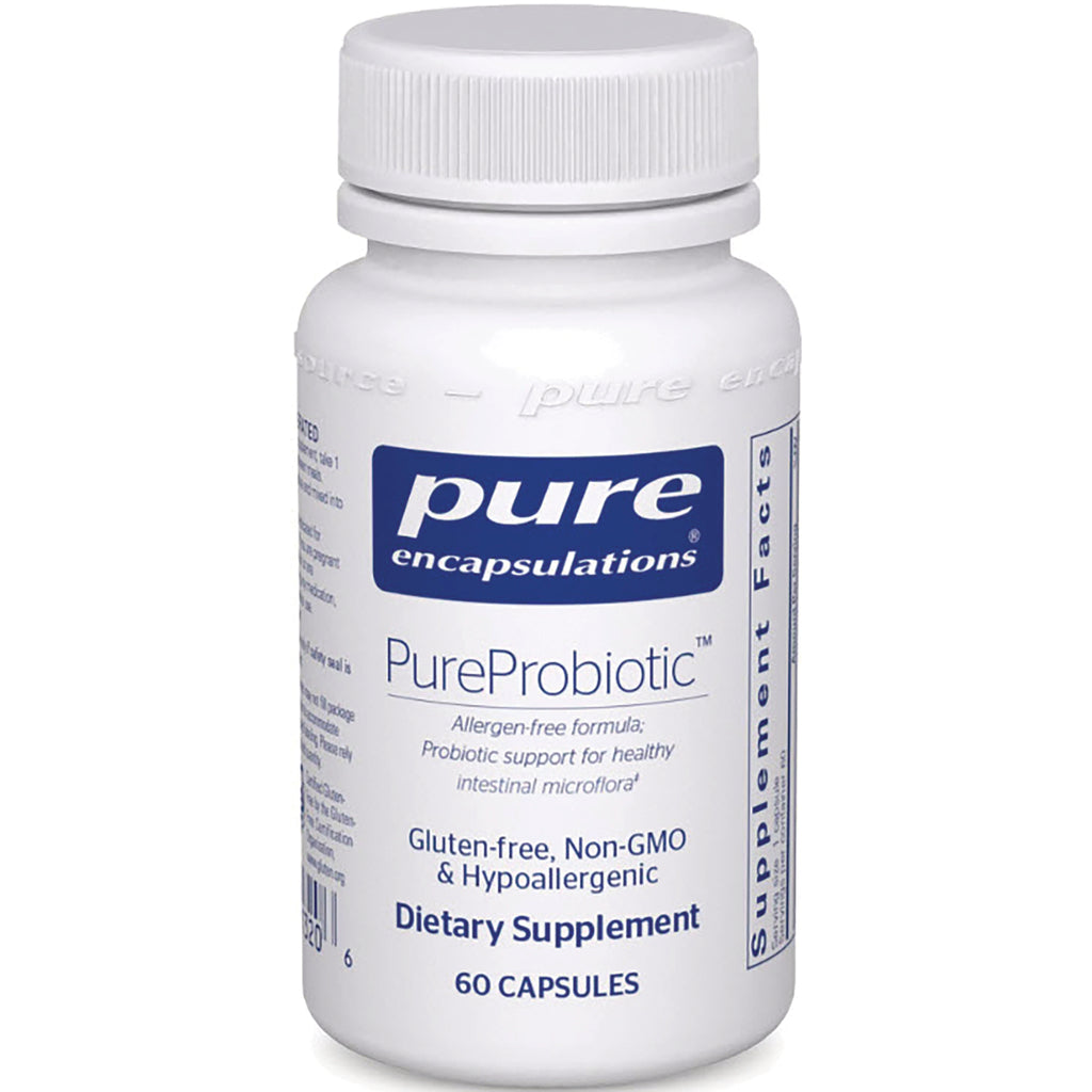 PRN118 | Pure Encapsulations PureProbiotic white bottle dietary supplement 60 capsules - Thumbnail