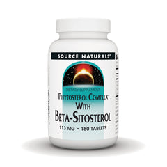 SN744 | Source Naturals Phytosterol Complex with Beta-Sitosterol dietary supplement, 113 mg, 180 tablets