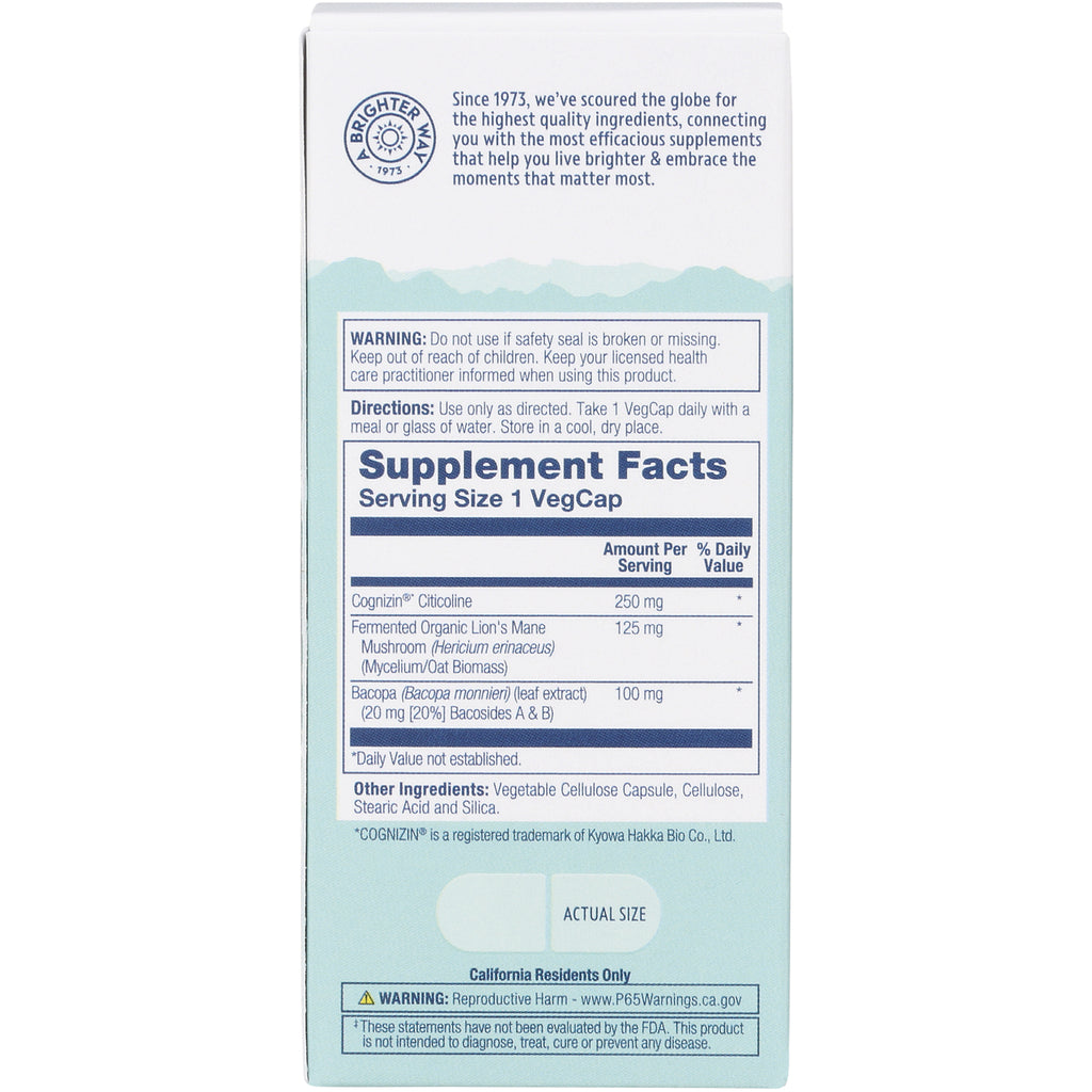 SLR490 | Back label with Supplement Facts, directions, warnings, and actual size capsule graphic - Thumbnail