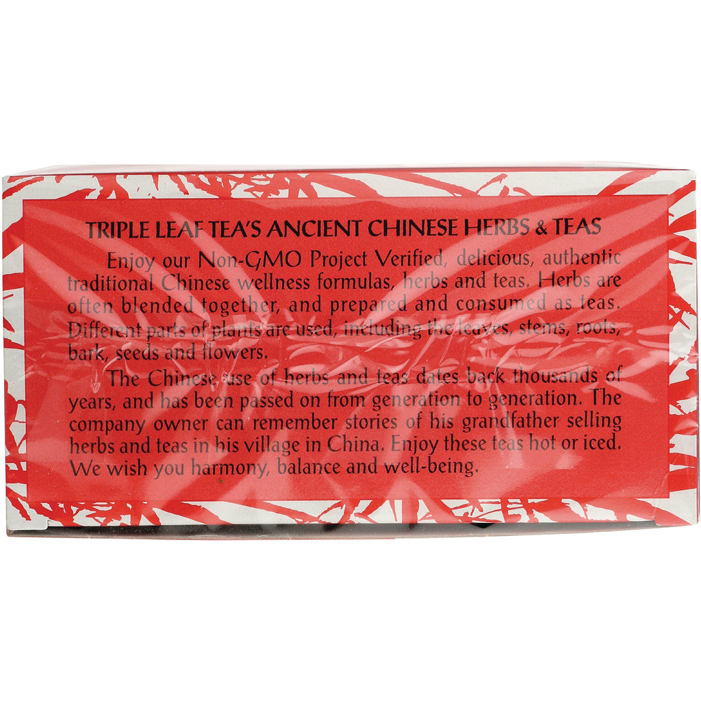 TLT008 | Panel reads TRIPLE LEAF TEAS ANCIENT CHINESE HERBS & TEAS with brand story about traditional wellness formulas - Thumbnail
