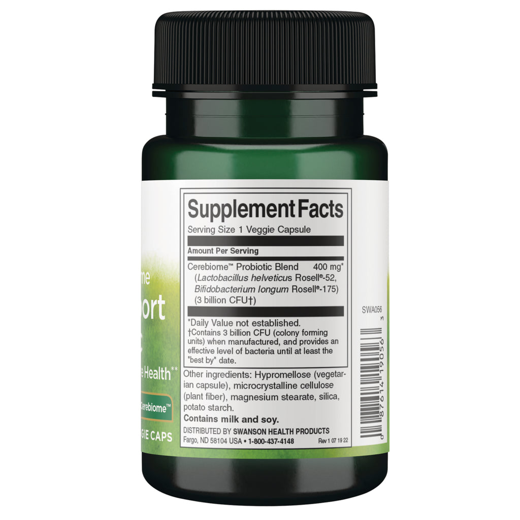 SWA056 | Back label with Supplement Facts - Thumbnail