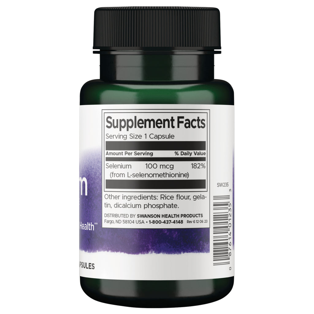 SW235 | Back label with Supplement Facts - Thumbnail