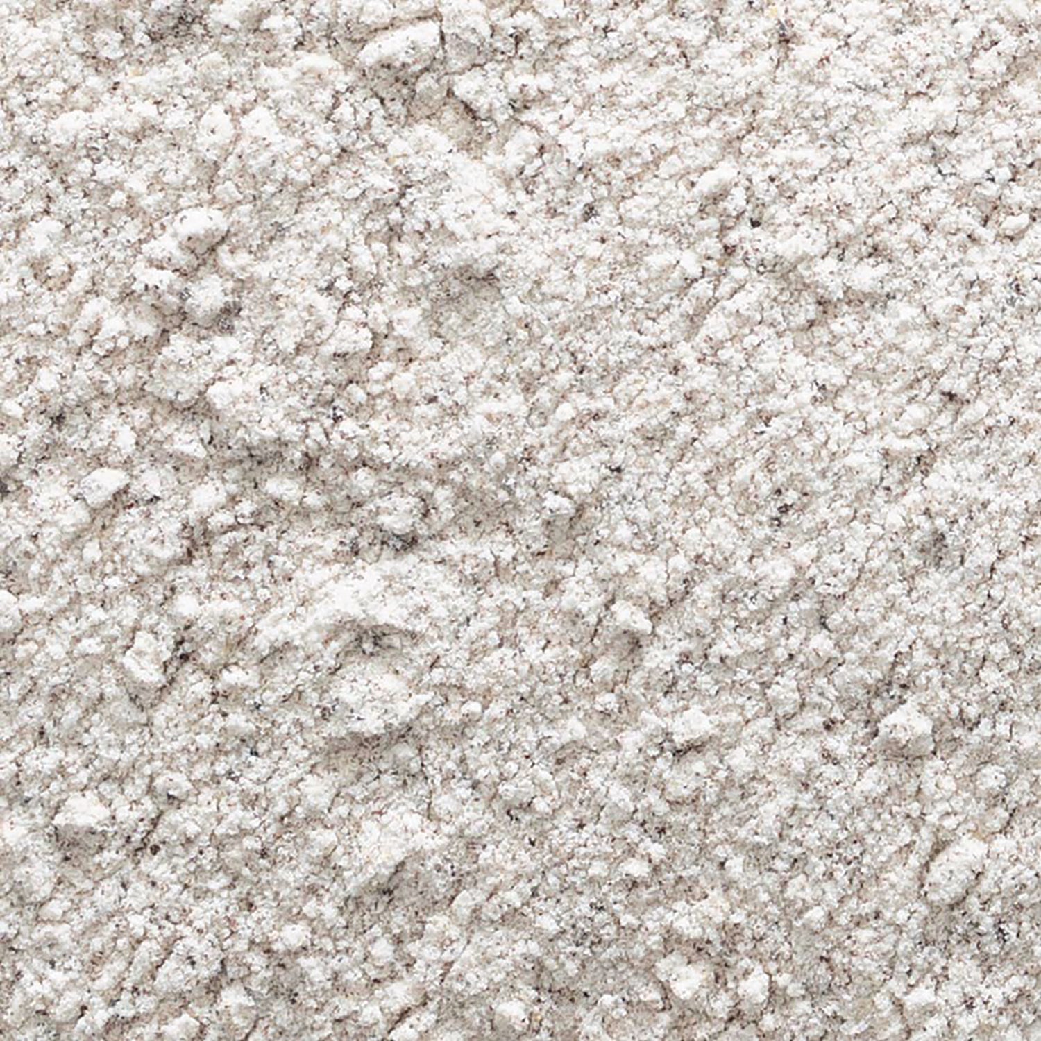 FNP059 | close-up of fine off-white powder with granular texture