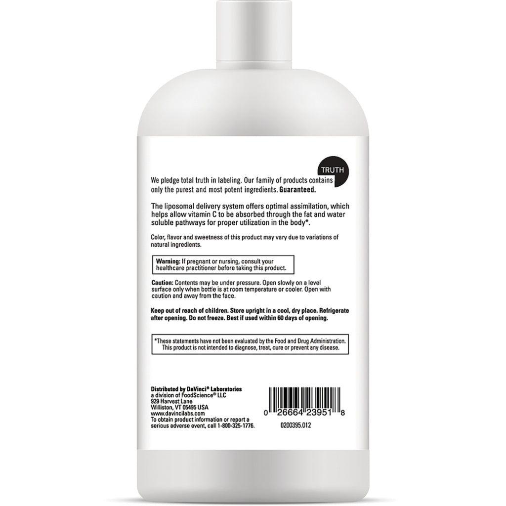 DVL009 | Back label of white supplement bottle showing warning text, storage instructions, and barcode - Thumbnail
