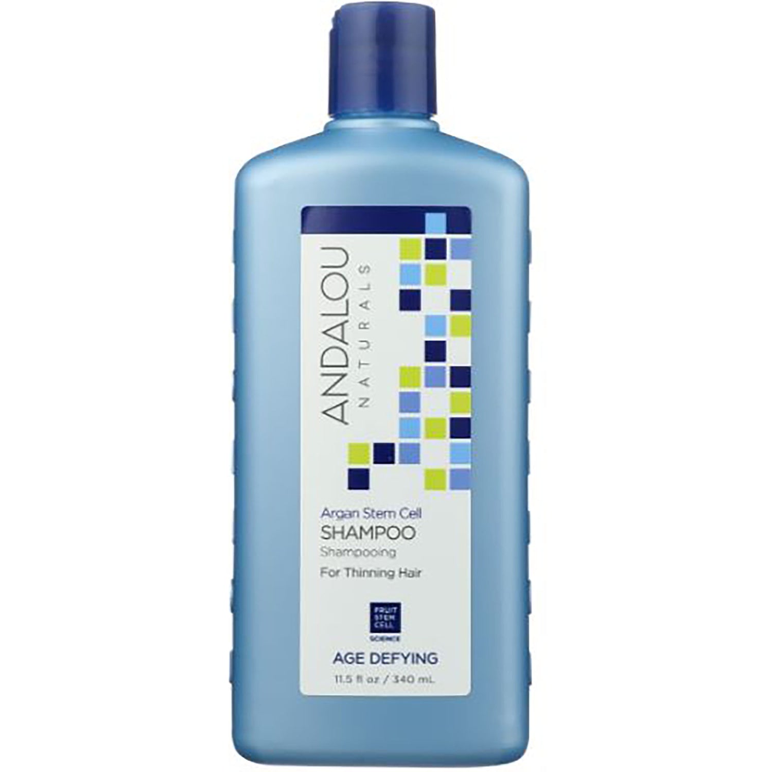 ADN012 | Andalou Naturals Argan Stem Cell Shampoo for Thinning Hair, Age Defying, 11.5 fl oz