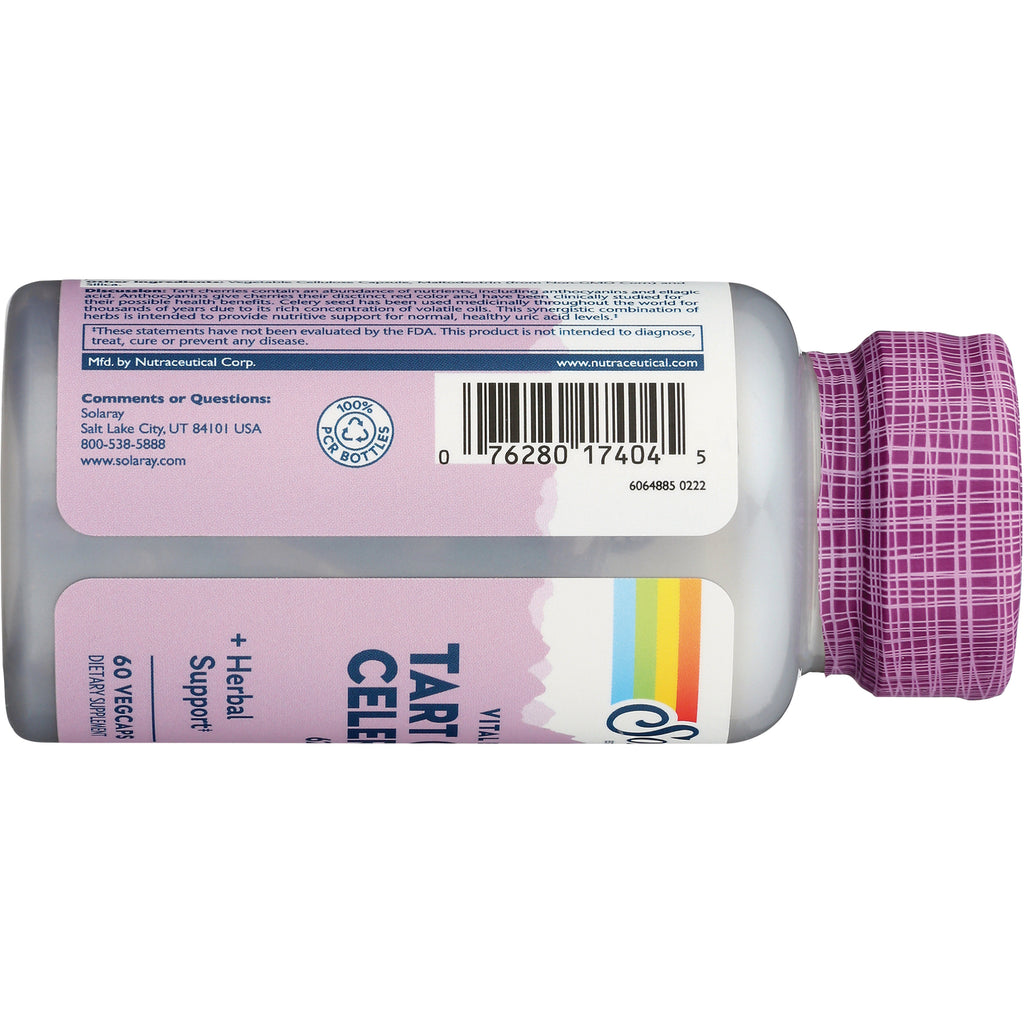 SLR495 | horizontal bottle back label and barcode on pink product infographic with purple patterned cap - Thumbnail