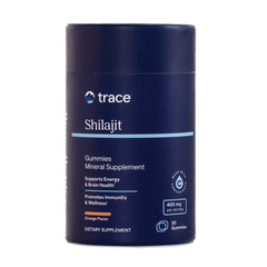 TM164 | Trace Shilajit gummies mineral supplement, Orange Flavor, 400 mg per serving, 30 gummies