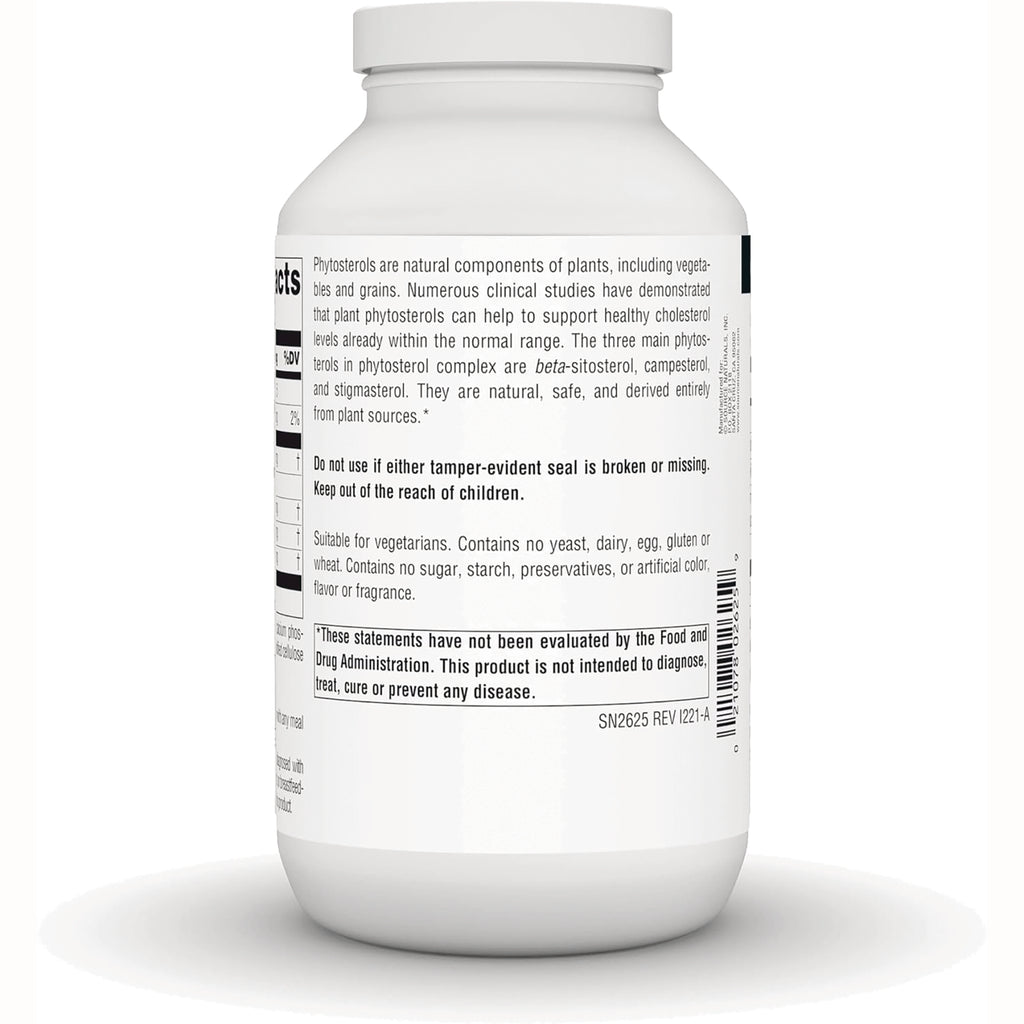 SN969 | Back label with directions, warnings, and vegetarian, allergen-free statements - Thumbnail