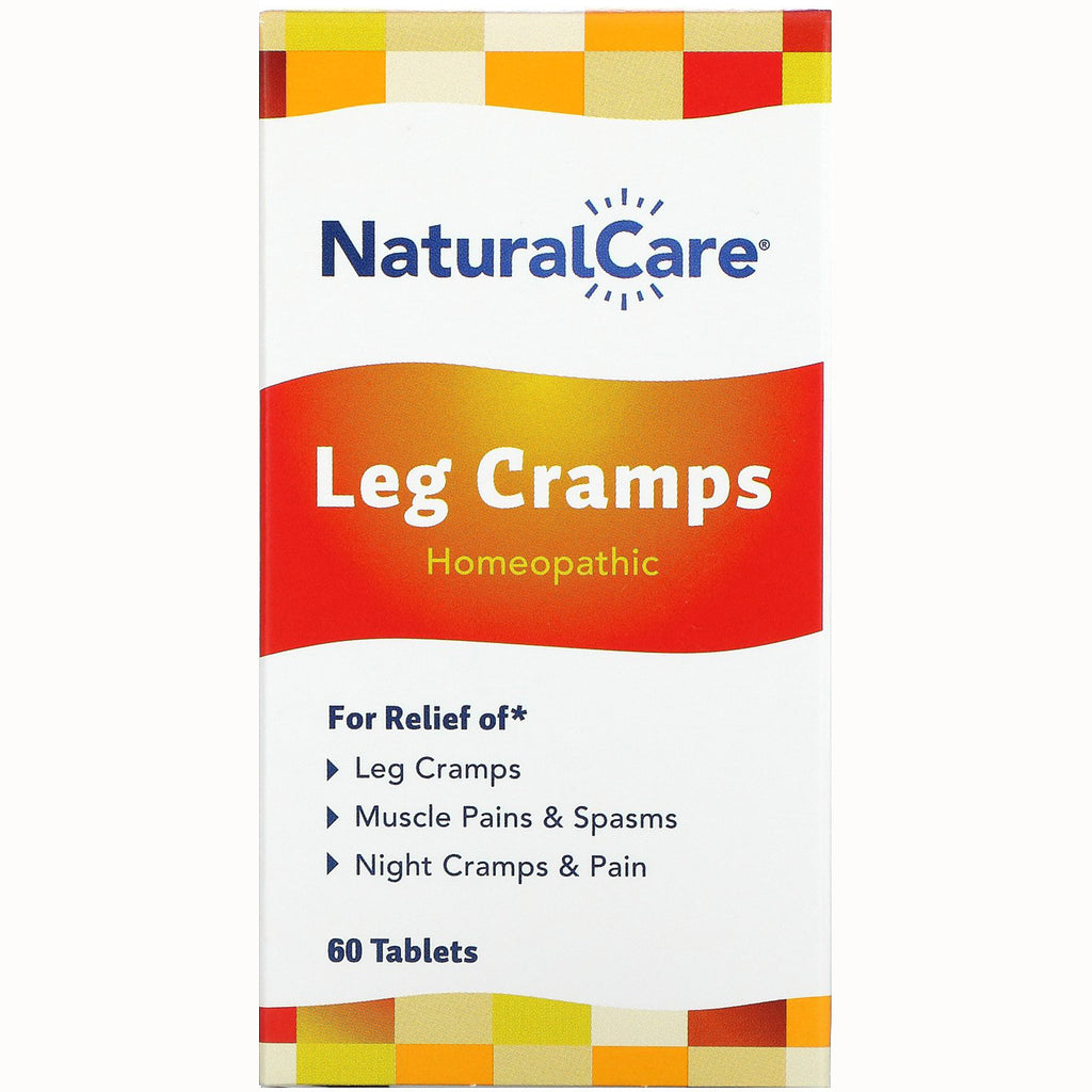 NTB026 | NaturalCare Leg Cramps homeopathic 60-tablet box front packaging - Thumbnail